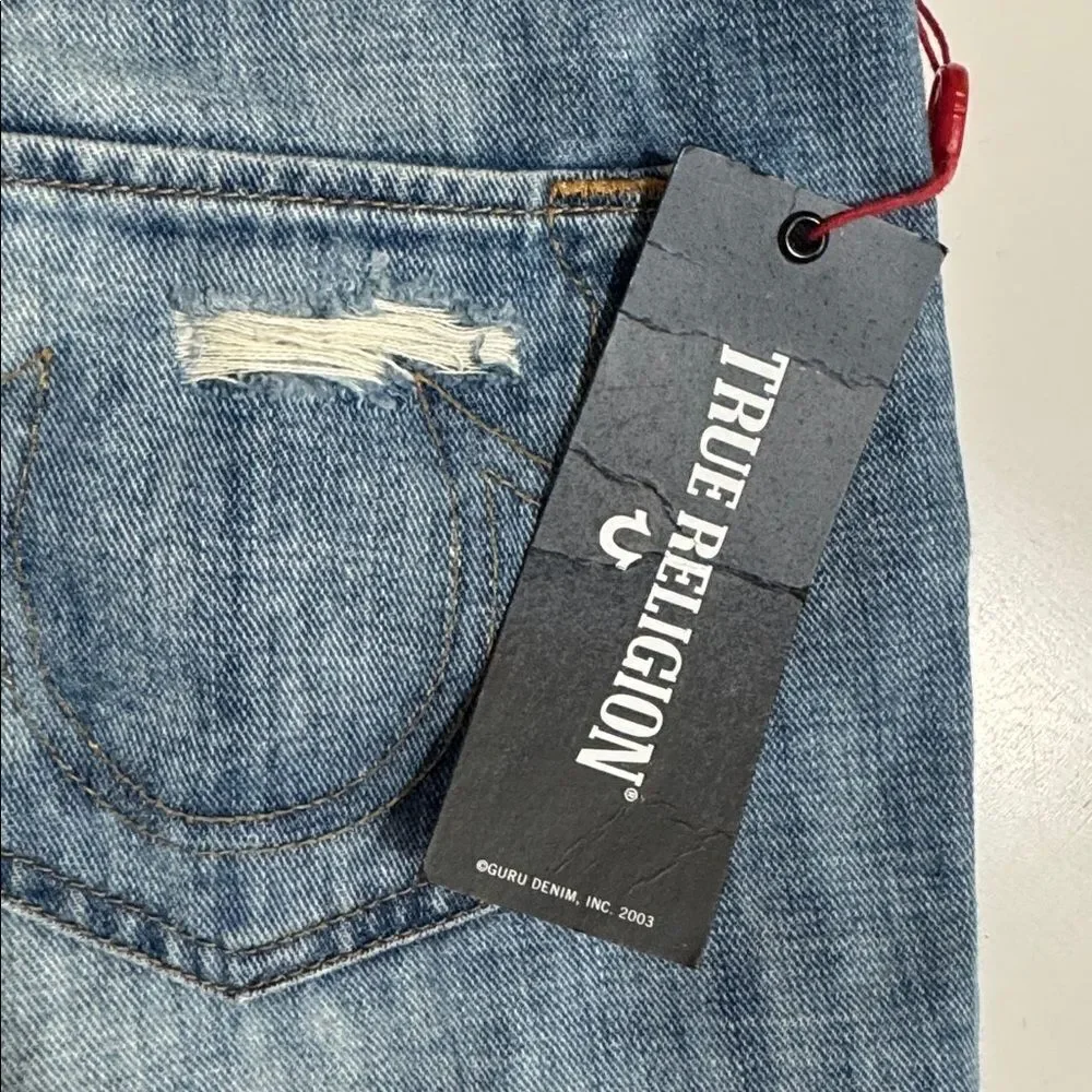 True Religion Cameron Slim Boyfriend Jean NWT